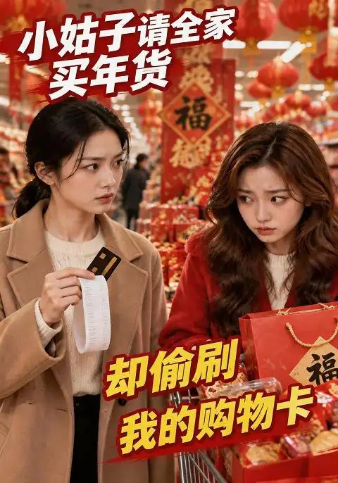 小姑子请全家买年货,却偷刷我的购物卡