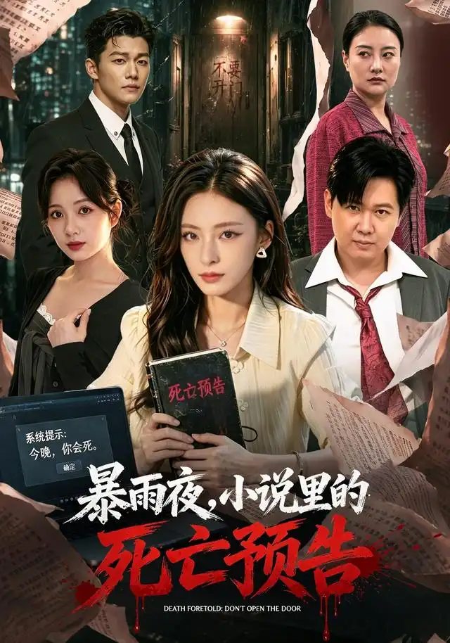暴雨夜，小说里的死亡预告