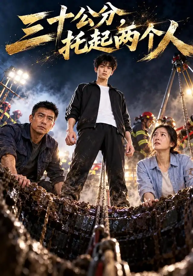 三十公分，托起两个人