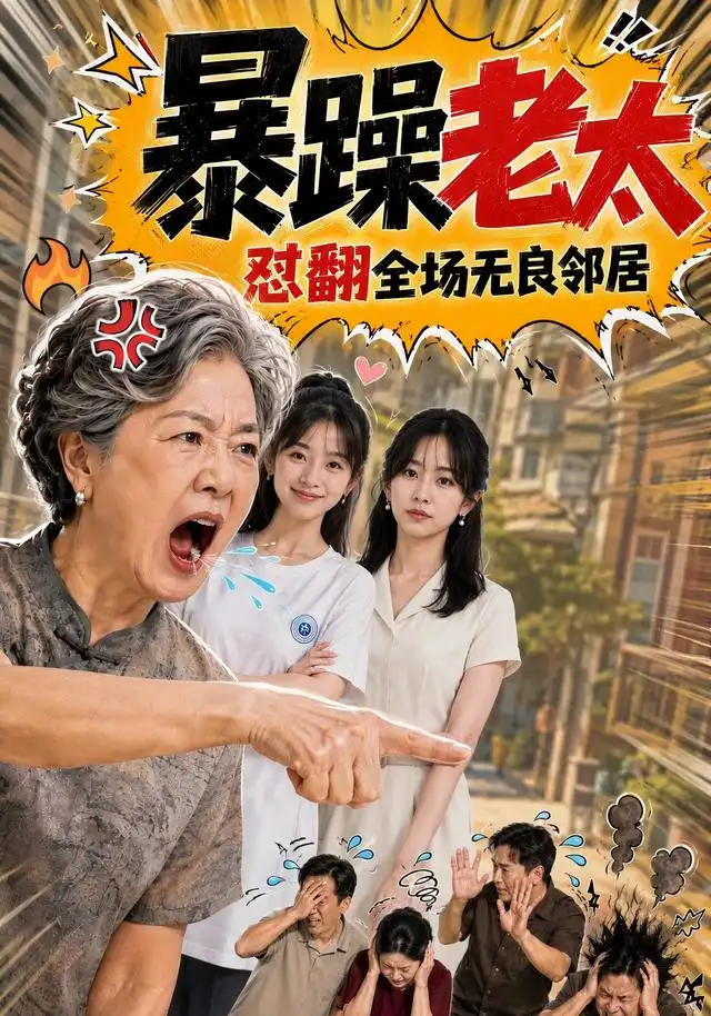 暴躁老太,怼翻全场无良邻居