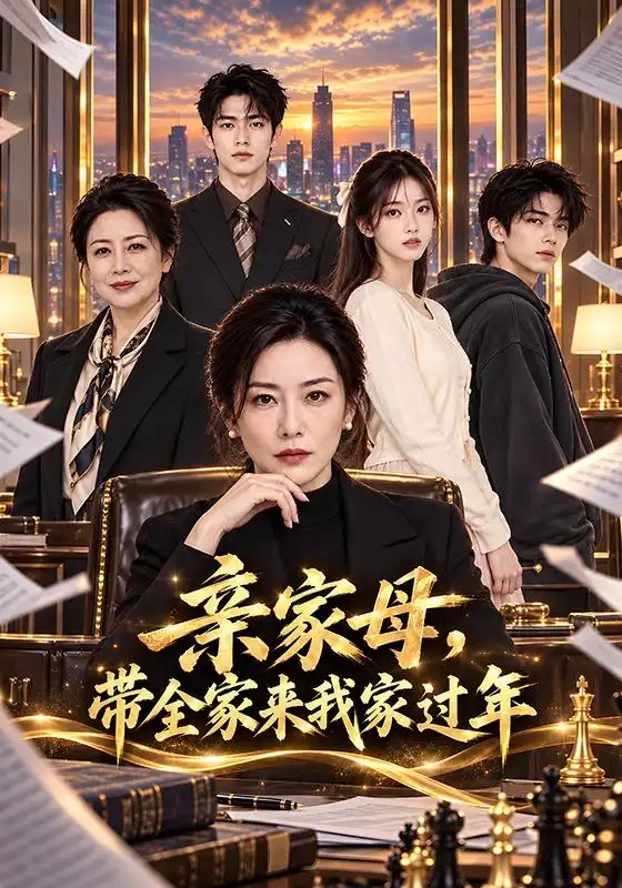 亲家母带全家来我家过年