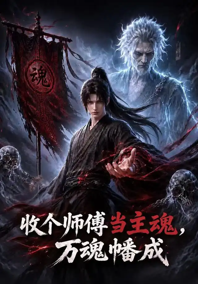 收个师傅当主魂,万魂幡成