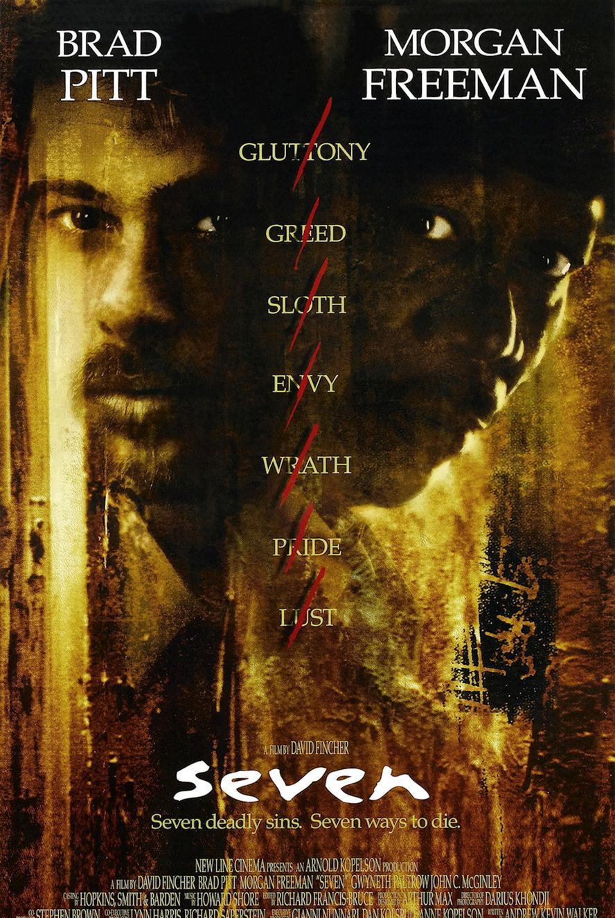 影史经典.七宗罪.Se7en.1995.hd1080p[大卫·芬奇,摩根·弗里曼,布拉德·皮特,凯文·史派西] - 未命名短剧海报图片