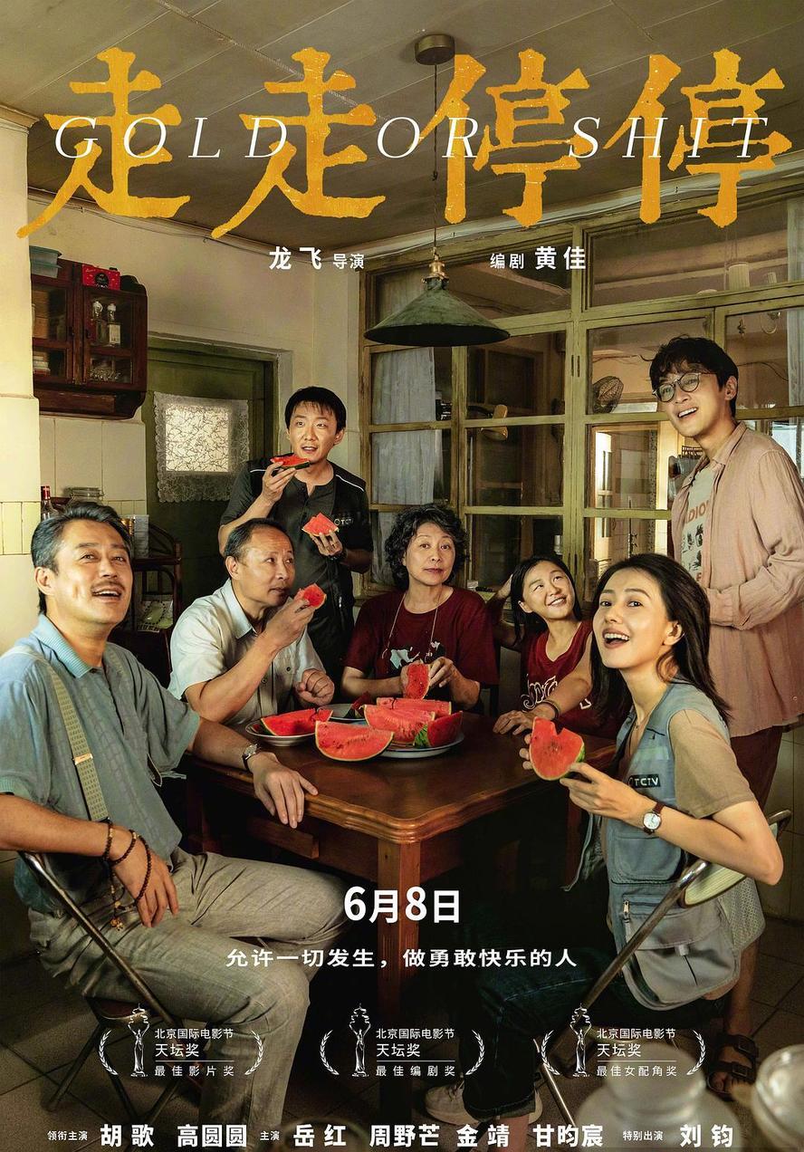 《走走停停》(2024)[1080P][中英字幕][家庭/喜剧][胡歌/高圆圆/岳红/周野芒] - 未命名短剧海报图片