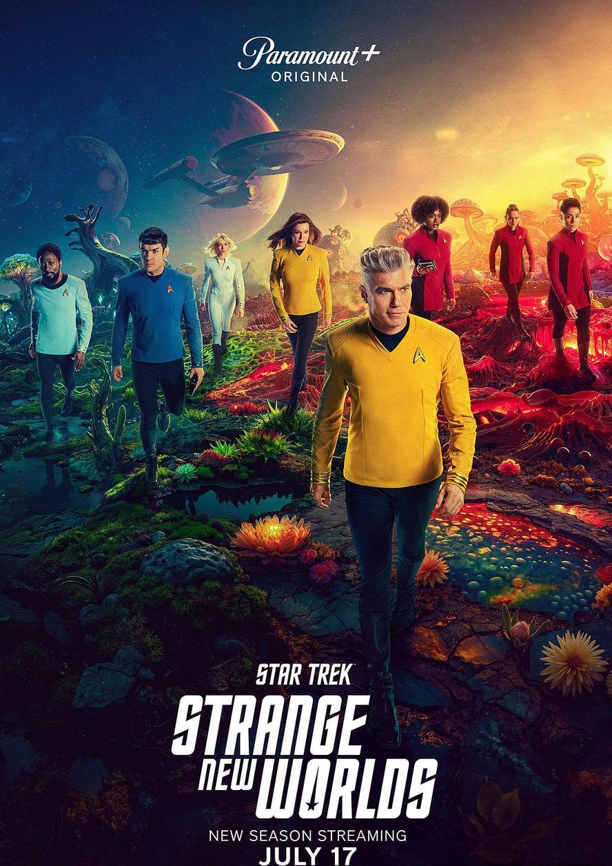 星际迷航：奇异新世界.第3季.2025.全10集[含1-2季].1080p.英语中字 - 未命名短剧海报图片